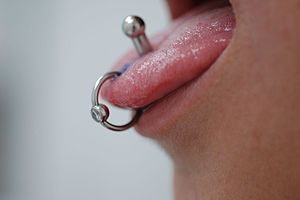 tongue piecing